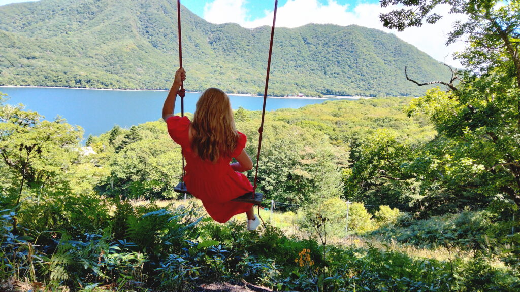 赤城山 ハイジのブランコ